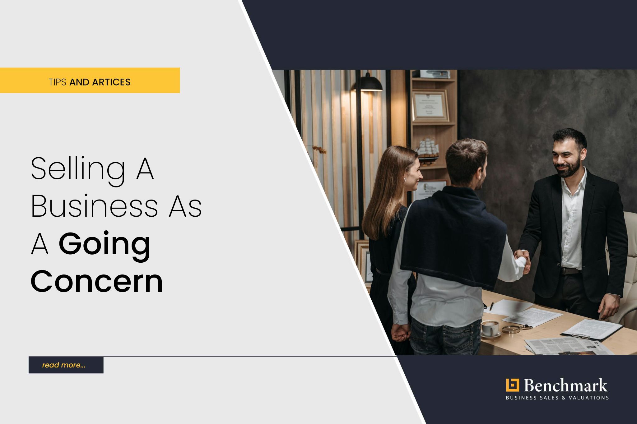 Selling A Business As A Going Concern