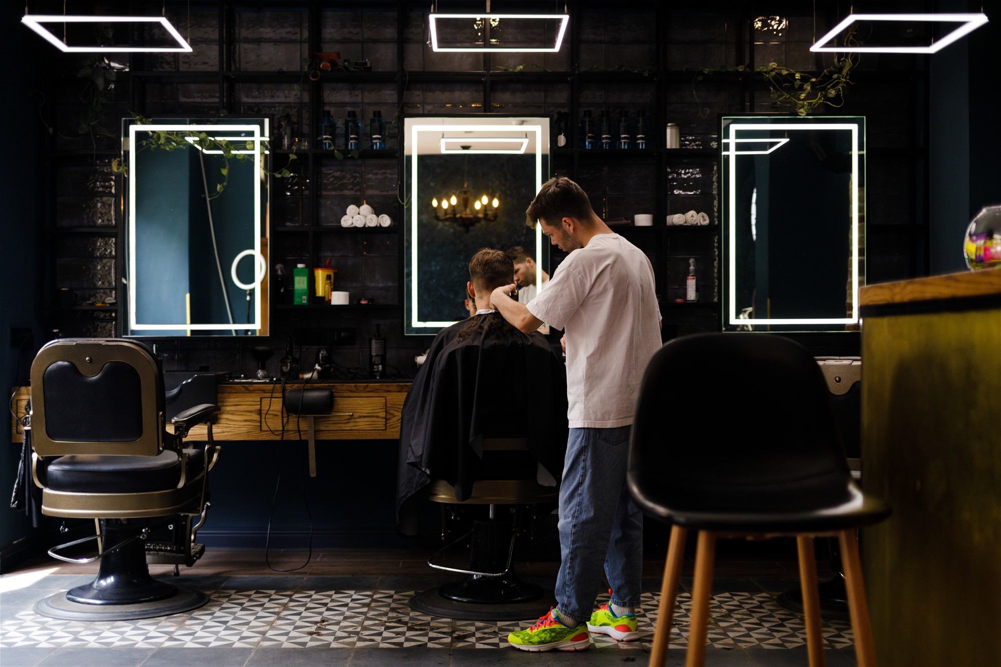 Fit-Out Barbershop in Major Shopping Centre